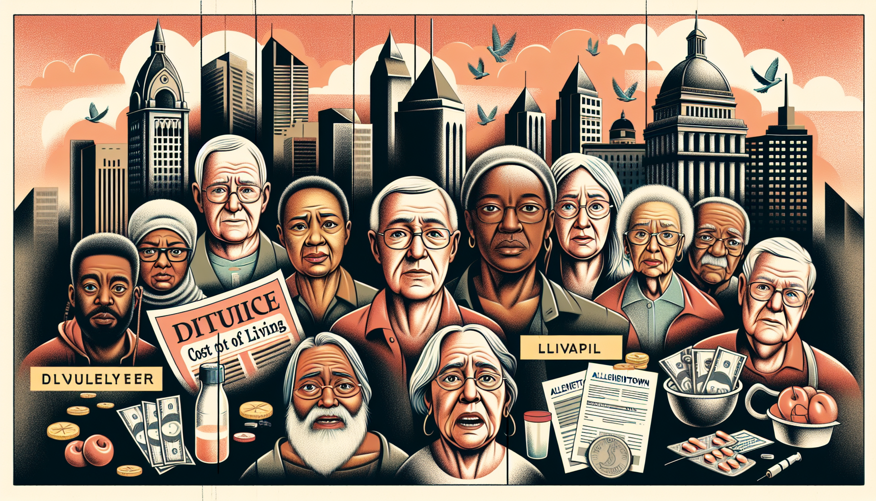 America’s Economic Divide: What Retirees in Allentown Reveal About the Cost of Living Crisis